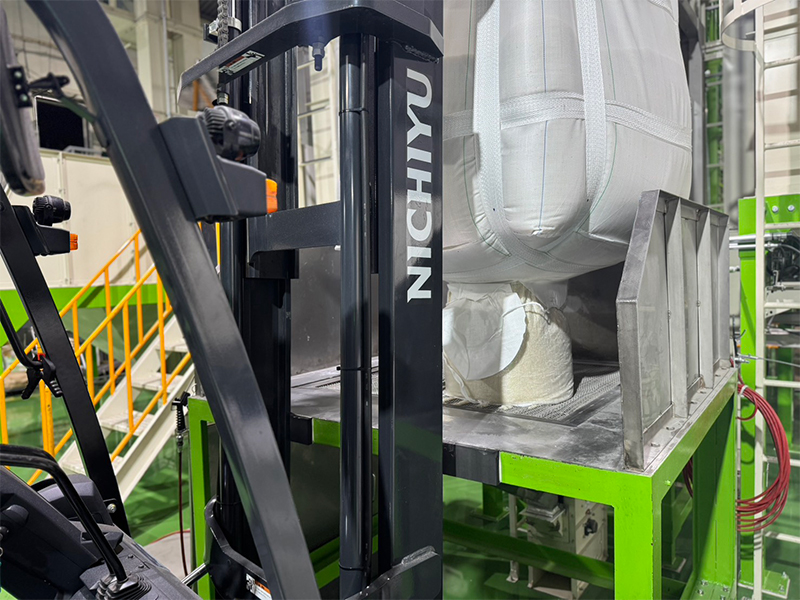 米製品製造の様子